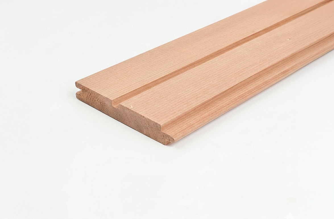 Western Red Cedar beklædning, KEF UTS10-G10, 100% PEFC